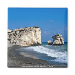 Aphrodite's birthplace, Pissouri, Cyprus Fridge Magnet