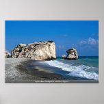 Aphrodite's birthplace, Pissouri, Cyprus Poster