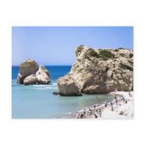 Aphrodites rock postcard