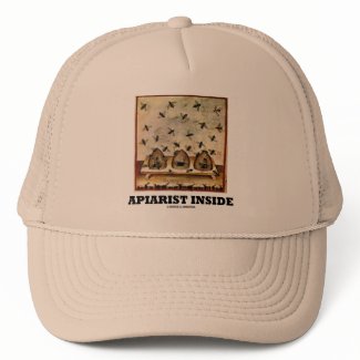 Apiarist Inside (Tacuina sanitatis 14th Century) hat