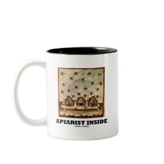 Apiarist Inside (Tacuina sanitatis 14th Century) mug