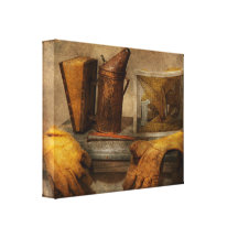 Apiary - The Beekeeper Canvas Print
