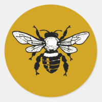 Apis Mellifera Honeybee Sticker