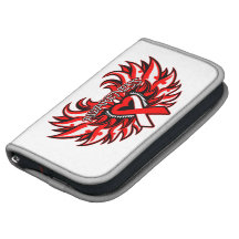 Aplastic Anemia Awareness Heart Wings Organizers