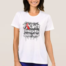 Aplastic Anemia Fight Conquer and Win Tee Shirt
