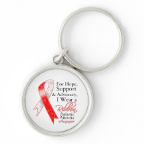 Aplastic Anemia Support Hope Awareness Key Chains