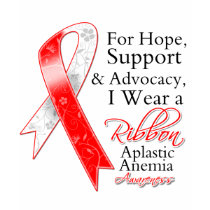 Aplastic Anemia Support Hope Awareness T-shirt