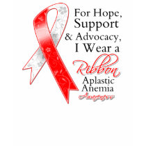 Aplastic Anemia Support Hope Awareness Tshirts