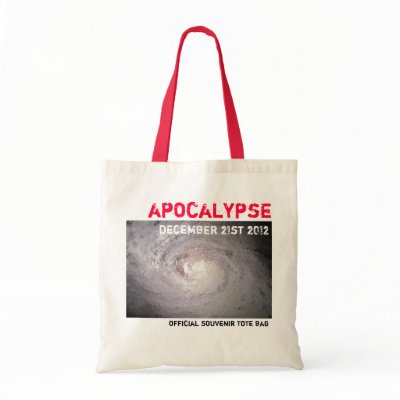 apocalypse december 21st 2012 souvenir tote bag by Mindgoop