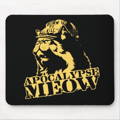 Apocalypse Meow Mouse Mats by strk3