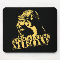 Apocalypse Meow mousepads by strk3 Apocalypse Meow mousepads
