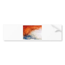 Apocalyptic sky bumper stickers
