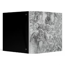 Apocalyptical scene 3 ring binders