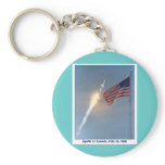 Apollo 11 Launch July 16, 1969 Keychain