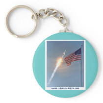 Apollo 11 Launch July 16, 1969 Keychain