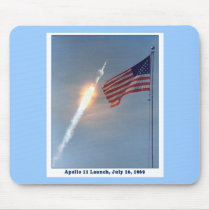 Apollo 11 Launch July 16, 1969 Mousepad