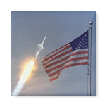 Apollo 11 Launch Refrigerator Magnet