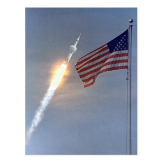 Apollo 11 Launch Postcard