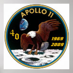 Apollo 11: The 40th Anniversary Poster