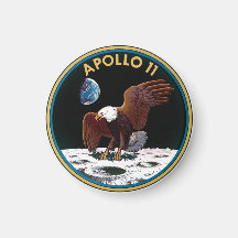 Apollo 11: We Reach The Moon Refrigerator Magnet