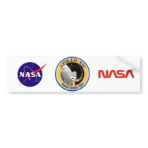 Apollo 12: Back to the Moon! Bumper Sticker