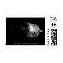 Apollo 13 Service Module after damage, postage by moxieann Apollo 13 Service Module after damage, postage