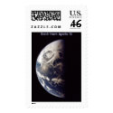Apollo 13 view of Earth, postage by moxieann Apollo 13 view of Earth, postage