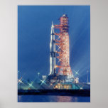 Apollo 16 on the Launch Pad Print
