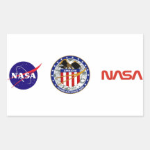 Apollo 16:  The Penultimate Flight Rectangle Stickers