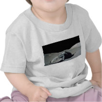 Apollo 17 Astronaut and Vehicle on the Moon Tees