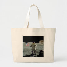 Apollo 17 Astronaut in the Taurus Littrow Valley Bag