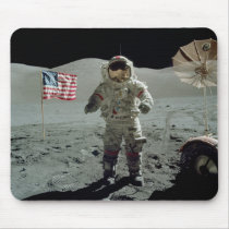 Apollo 17 Astronaut in the Taurus Littrow Valley Mouse Pad