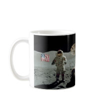 Apollo 17 Astronaut in the Taurus Littrow Valley Coffee Mug