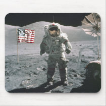 Apollo 17 Last man on the Moon Mousepad