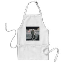 Apollo 17 Last Monn Walk Classic Apron