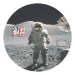 Apollo 17 Last Moon Walk Sticker