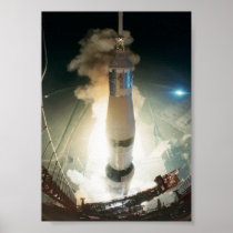 Apollo 17 Launch Poster