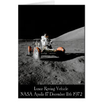 Apollo 17 Lunar Vehicle Greeting Cards