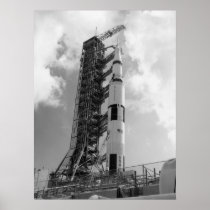 Apollo 17 on the Launch Pad Posters