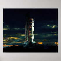 Apollo 17 Ready for Launch Print