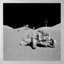 Apollo 17 Taurus-Littrow Landing Site Posters