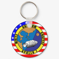 Apollo 1 keychains by spacegate Apollo 1 keychains