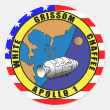 Apollo 1 stickers