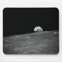 Apollo 8 Earthrise Mouse Pad
