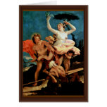 Apollo And Daphne By Tiepolo Giovanni Battista Greeting Cards