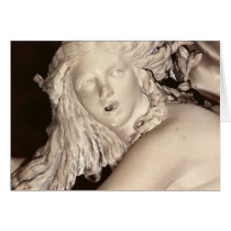 Apollo and Daphne, detail of Daphne's head Card