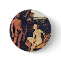 Apollo And Diana In The Forest Landscape, Apollo A Pinback Button
