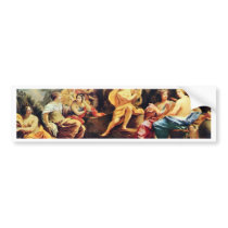 Apollo And The Muses,  By Vouet Simon Bumper Stickers