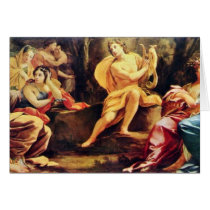 Apollo And The Muses,  By Vouet Simon Greeting Cards