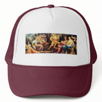 Apollo And The Muses,  By Vouet Simon Hats
